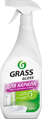 Чистящее средство для ванной комнаты Grass Для акриловых поверхностей / 126059 (600мл)