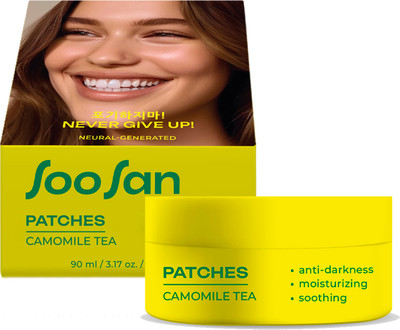 Патчи под глаза Soosan Patches with Camomile Tea (84г)