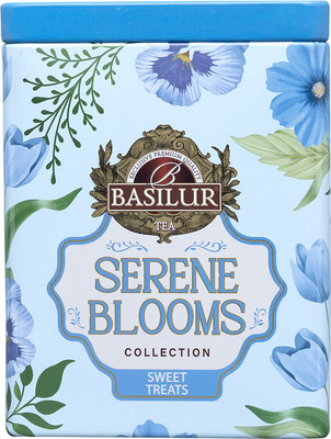 Чай листовой Basilur Безмятежные цветы Сладкие угощения (75г)