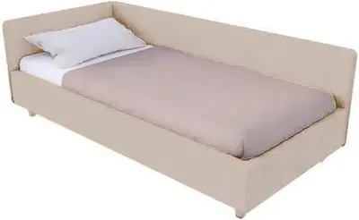 Односпальная кровать Elmax Феррара 90x200 (Glory 01, айвори)