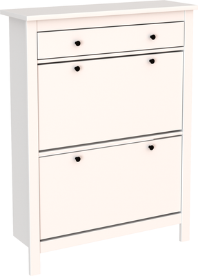 Тумба для обуви Mio Tesoro Сага 92x122 (белый)