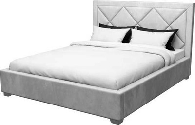 Двуспальная кровать Elmax Римини 200x200 Газ-лифт (Glory 24)