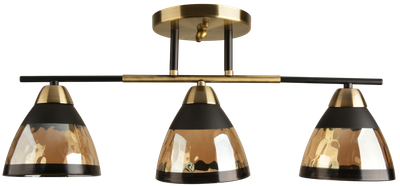 Потолочный светильник Mirastyle BL-7767/3 AB+BK