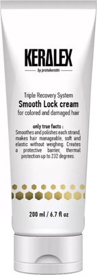 Крем для волос Keralex Термозащитный разглаживающий (200мл)