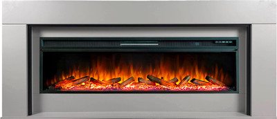 Каминокомплект Смолком Geneva V60 Vision 60 LOG LED (кашемир/черный)