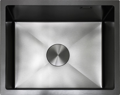 Мойка кухонная Blantek LS-5444B Nano Black + 500B40B1