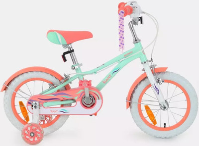 Детский велосипед Rant Sonic 14 (мятный, разобранный, в коробке)