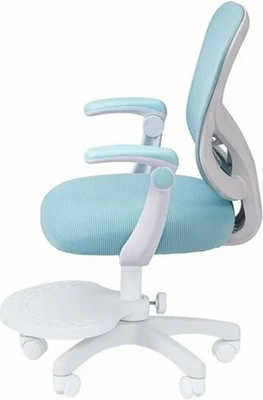 Кресло детское Chairman CH106 (голубой, с подножкой)