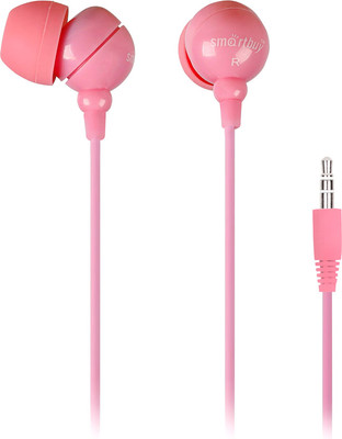 Наушники-гарнитура SmartBuy Color Trend / SBE-3100 (розовый)