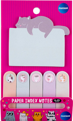 Стикеры канцелярские Centrum Милый кот / 80201