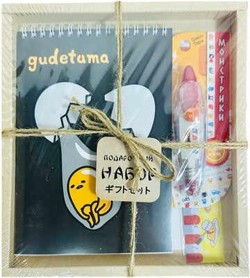 Набор канцелярский подарочный Centrum Gudetama / 74736