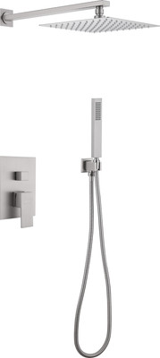 Душевая система со смесителем Abber Daheim AF8219SP (сатин)