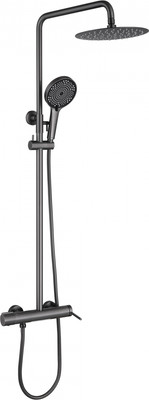 Душевая система со смесителем Abber Emotion AF8816NGL (никель)