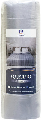 Одеяло Реноме Deluxe Swan 1.5сп 140x205 42/385  (микрофибра, 150)