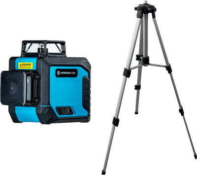 Лазерный уровень Instrumax 3-360 + штатив телескопический 1/4 (5/8) / IM0138_K