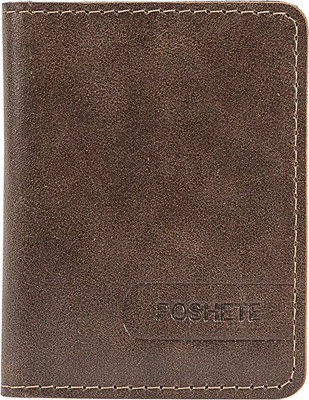 Визитница Poshete 604-130-V/NP-BRW (коричневый)