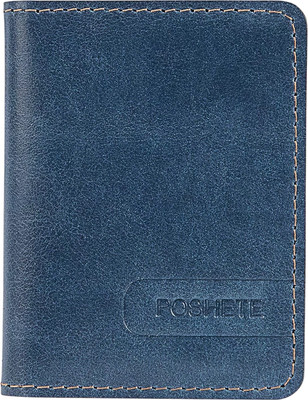 Визитница Poshete 604-130-V/NP-NAV (синий)