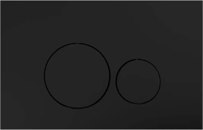 Кнопка для инсталляции Grossberg FD023 (матовый черный)