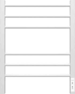 Полотенцесушитель электрический GRANULA Квадро Сплит 50х60 (терморегулятор с таймером белый)