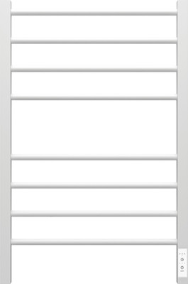 Полотенцесушитель электрический GRANULA Квадро Сплит 50х80 (терморегулятор с таймером белый)