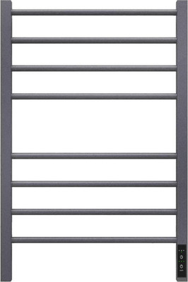 Полотенцесушитель электрический GRANULA Квадро Сплит 50х80 (терморегулятор с таймером графит)