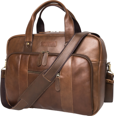 Сумка для ноутбука Carlo Gattini Premium Ruffo 1005-63 (коричневый)