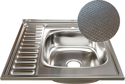 Мойка кухонная Mixline R 555231 (с сифоном)