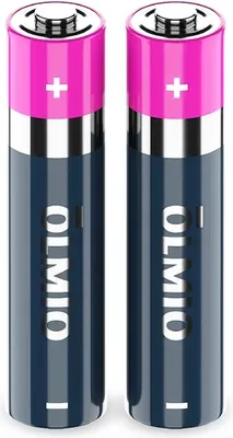 Комплект батареек Olmio AAA/LR03 Alkaline (2шт)