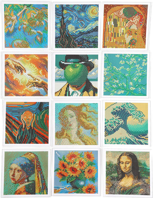 Набор алмазной вышивки Школа талантов Шедевры искусства / 10653496