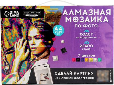 Набор алмазной вышивки Школа талантов Pop Art / 10699403