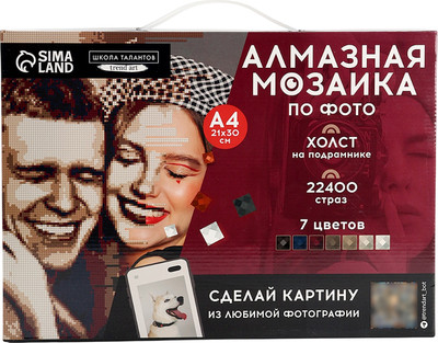 Набор алмазной вышивки Школа талантов Vintage / 10699404