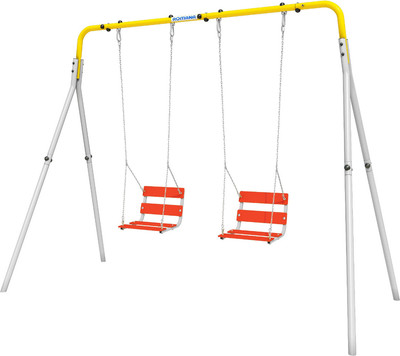 Качели Romana R.103.28.04 +1.Д-26.02 +1.Д-26.02 / Т.22.01 (серый/желтый)