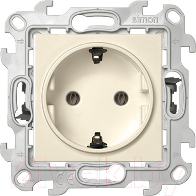 Розетка Simon 2420434-031 (слоновая кость)