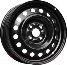 Штампованный диск Trebl 53A43C 14x5.5" 4x100мм DIA 60.1мм ET 43мм Black