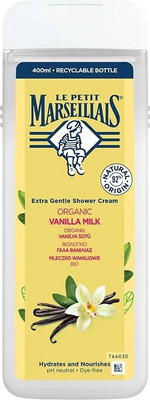 Гель для душа Le Petit Marseillais Ванильное молоко (400мл)