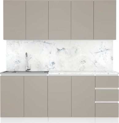 Кухонный гарнитур Артём-Мебель Мэри СН-114 без стекла МДФ 2.0м (веллюто капучино)