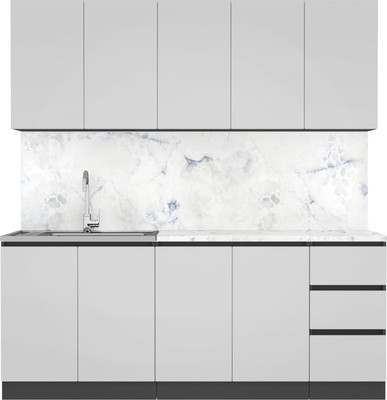 Кухонный гарнитур Артём-Мебель Мэри СН-114 без стекла МДФ 2.0м (веллюто ферро)