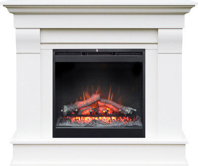 Каминокомплект Смолком Albion MB/JUP/SYM26 DF2624L-INT Symphony 26 (бьянко белый)