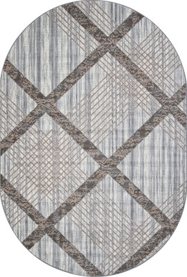 Ковер Merinos Sierra F351-OVAL-CREAM-BLUE (1.8х2.5)