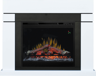 Каминокомплект Смолком Lindos MB/JUP/SYM26 DF2624L-INT Symphony 26 (бьянко белый)