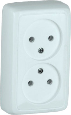 Розетка Hegel РА16-143 (белый)