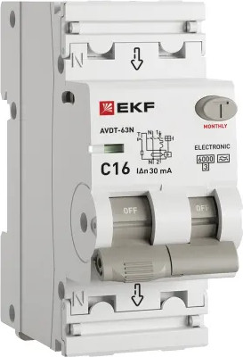 Дифференциальный автомат EKF PROxima D63N26EA16C30