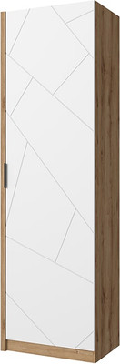Шкаф-пенал Anrex Kaylas 1D (дуб наварра/эко джелато)