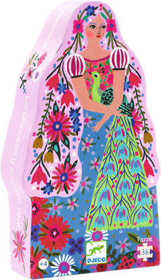 Пазл Djeco Принцесса и павлин / DJ07300