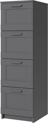 Комод Anrex Skagen 4S/38 (графит)