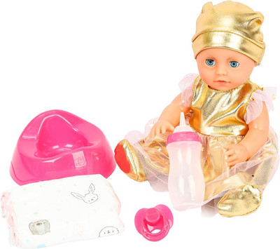 Пупс с аксессуарами Карапуз Y25BB-GOLD-24-RU