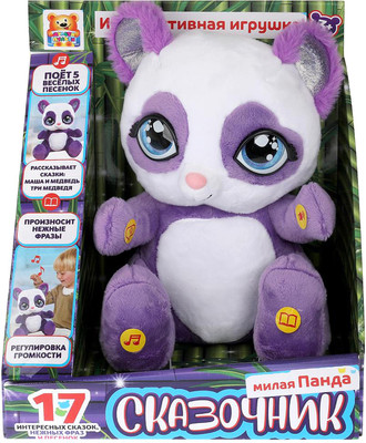 Интерактивная игрушка Мульти-пульти Панда сказочница / MS90016-25
