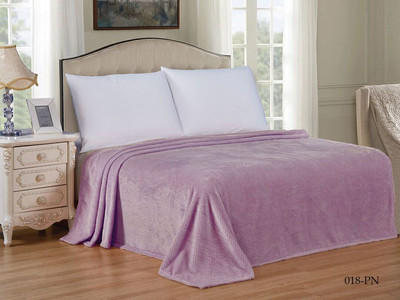 Плед Реноме Pinoli 2сп PN-018 (жаккард дымчато-розовый)