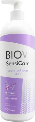 Крем для тела Biovi Моющий 3в1 без использования воды (500мл)