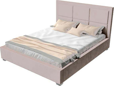 Двуспальная кровать Elmax Империя Стационарное 200x200 (Glory 01)